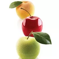 Форма силиконовая ФРУКТЫ с держателем, FRUTTA, Silikomart