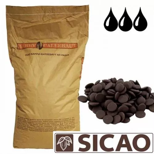 Шоколад Сикао Sicao (Chocovic Тиаго) Темный, (Россия, г.Чехов), упаковка 20кг Шоколад Сикао Sicao (Chocovic Тиаго) Темный, (Россия, г.Чехов), упаковка 20кг