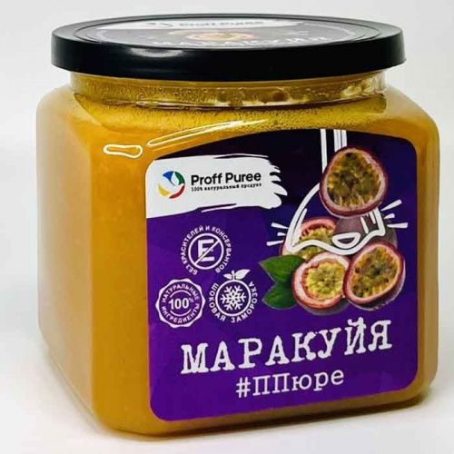Пюре замороженное Маракуйя Proff Puree, 500г Пюре замороженное Маракуйя Proff Puree, 500г