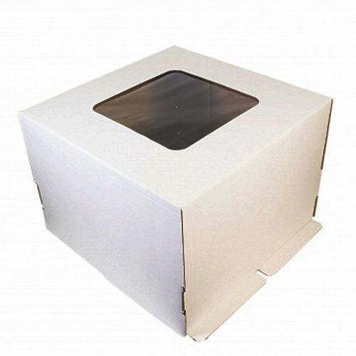 Коробка картон 35*35*25см с окном Коробка картон 35*35*25см с окном