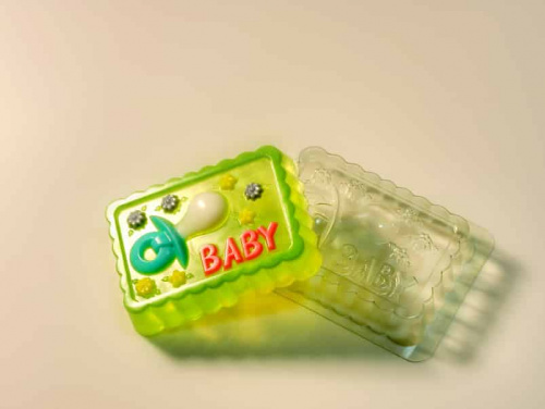 Пластиковая форма для шоколада "Baby" Пластиковая форма для шоколада "Baby"